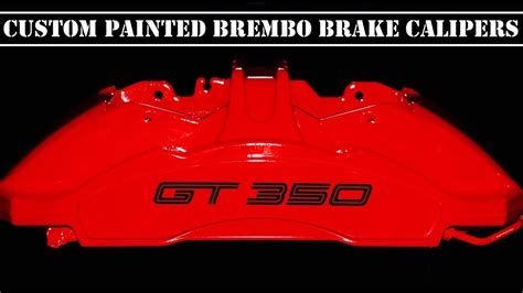 Brembo Caliper Painting Completed Auto Fanatic Youtube