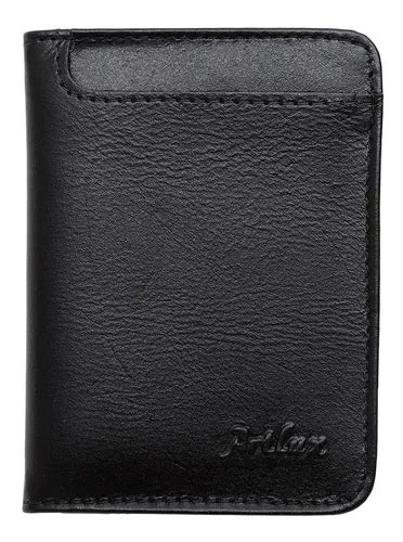 Mini Carteira Masculina Couro Legítimo Slim Premium Compacta Parcelamento Sem Juros