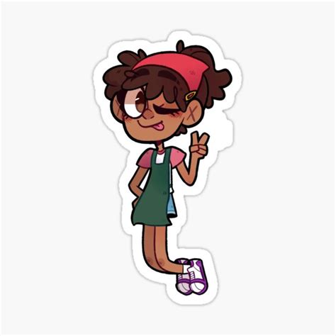 Amphibia Ponytail Anne Supremacy Sticker For Sale By Sunstarxd