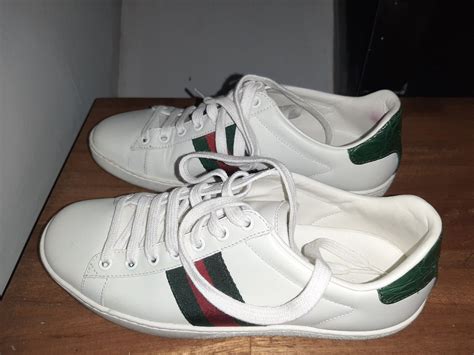 GUCCI sneakers white, Women's Fashion, Footwear, Sneakers on Carousell