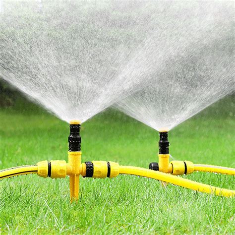 Ground Insert Large 360° Rotating Automatic Sprinklers For Garden