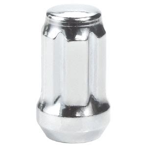 Gasupply X Lug Nuts Spline Closed End Chrome Acorn Tuner Lug Nuts