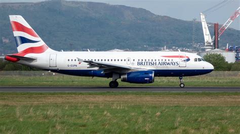 British Airways G Eupn Taking Off From Belfast Bhd On Wednesday Rd