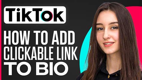 How To Add A Clickable Link To TikTok Bio YouTube