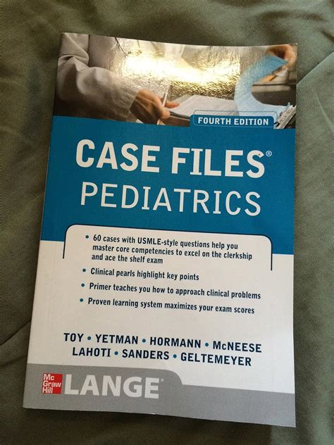 Case Files Pediatrics, Fourth Edition (LANGE Case Files): 9780071766982 ...