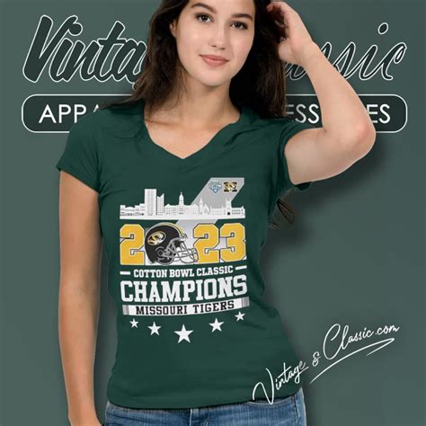 2023 Cotton Bowl Classic Champions Missouri Tigers Shirt ...