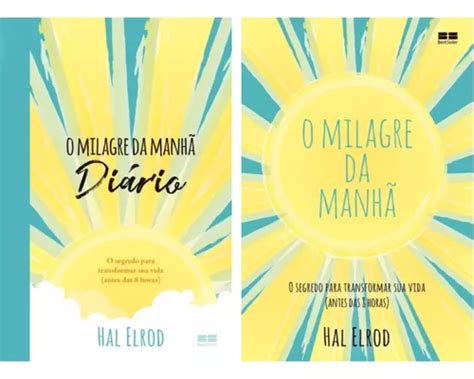 Kit Livro O Milagre Da Manh O Milagre Da Manh Di Rio Frete Gr Tis