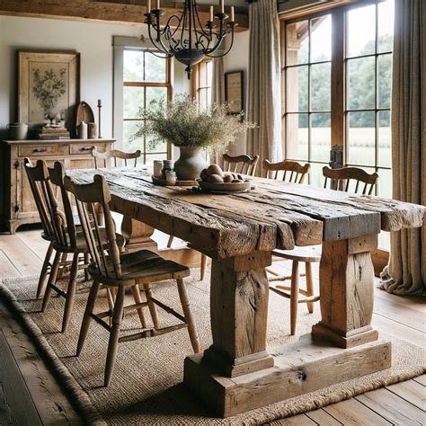 farmhouse dining table taitlin studio edmonton