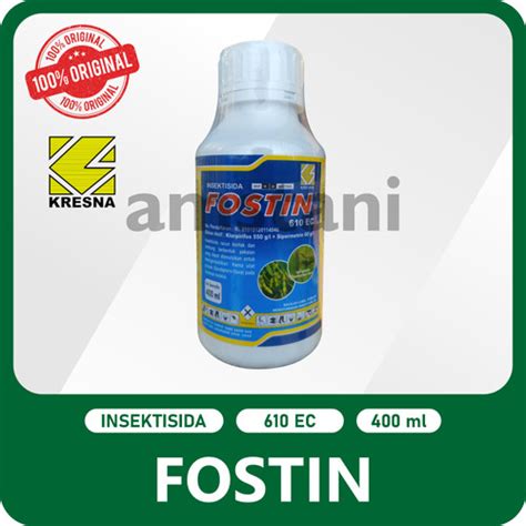 Jual Fostin Ec Insektisida Kontak Lambung Pestisida Pembasmi