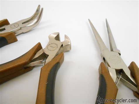 Craftsman 3 Piece Mini Plier Set 45667 Nipper 45665 Bent Nose 45661