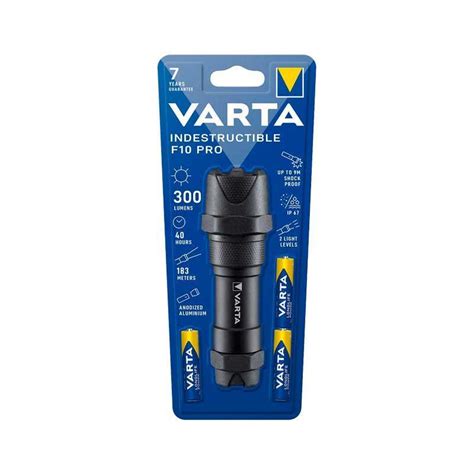 LINTERNA VARTA F10 PRO Indestructible Y Resistente