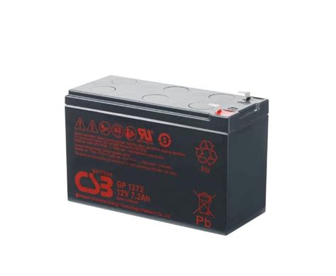 BATTERIE PLOMB CSB 12V 7 2AH GP1272 F2 EnerPlus