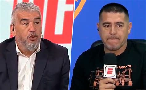 Fuerte pelea entre Juan Román Riquelme y el Chavo Fucks No me corrás