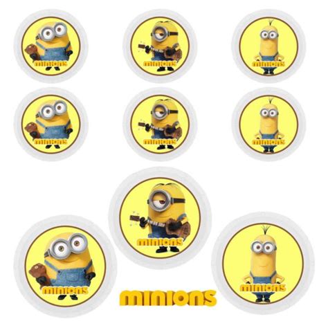 Despicable Me Cupcake Toppers Printable