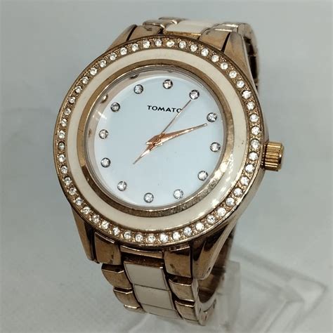 Womens Watches Rose Gold Tomato Ladies Watch W0029 For Sale In