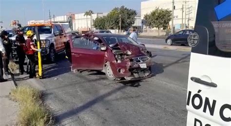 Choque Entre Veh Culos Deja Lesionados En Escobedo