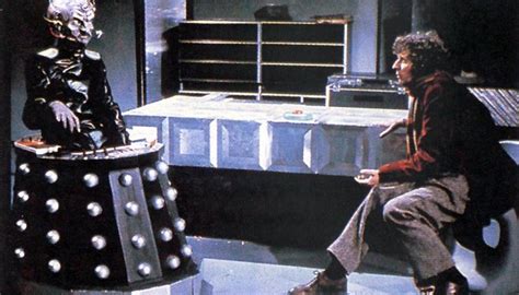 Doctor Who Tom Baker Con Davros In Genesis Of The Daleks