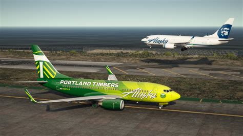 Alaska Airlines Boeing 737 Livery Pack - GTA5-Mods.com