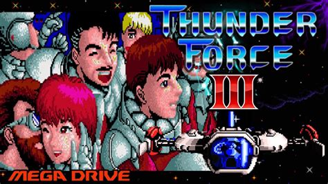 THUNDER FORCE III Mega Drive Completo Sem Morrer YouTube