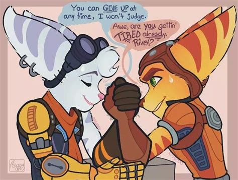 Ratchet And Rivet Romance Fanart Beryli