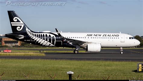 Zk Nhd Air New Zealand Airbus A N Photo By Cary Aviation Id