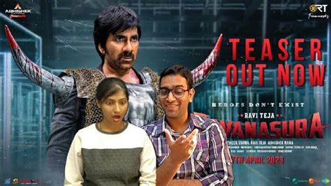 Ravanasura Teaser Reaction Mass Maharaja Ravi Teja Sushanth