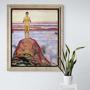 Symbolist Male Nude Ferdinand Hodler Print Infinte View Gay Interest