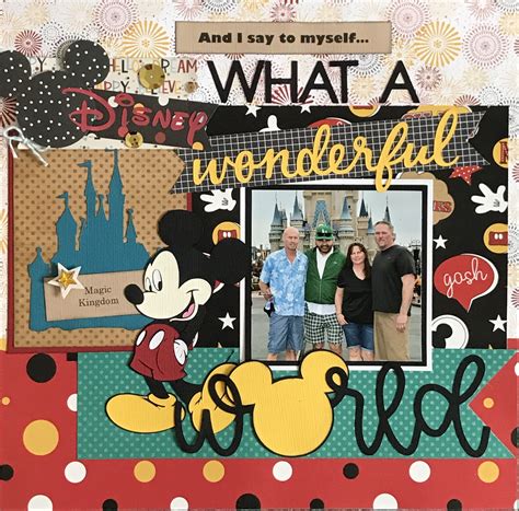 Disney - Scrapbook.com | Disney scrapbooking layouts, Disney scrapbook ...