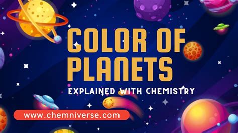 Colors Of The Planets In Solar System ।। Explained With Chemistry ।। Chemniverse Youtube