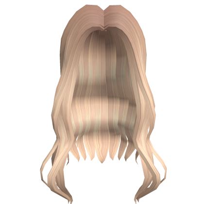 Blonde Curly Everyday Hair Roblox ID Code
