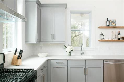 The Kitchen Is Clean And Ready To Be Used As A Cooks Countertop