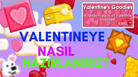 100 DL KAZANMAK Valentineye Nasıl Hazırlanılır 2021 Growtopia