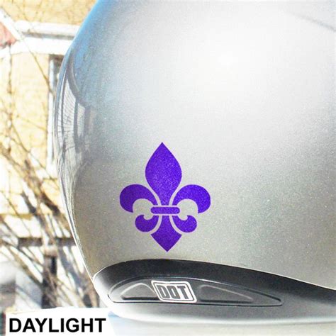 Fleur De Lis Hyper Reflective Decal Reflective Decals Retro Reflective Reflective