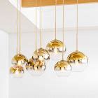 Sculptural Light Globe Chandelier West Elm