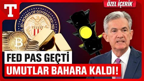 FED Faiz İndirimi Sürecinde Gözden Kaçan Kritik Detay Powelldan Altın