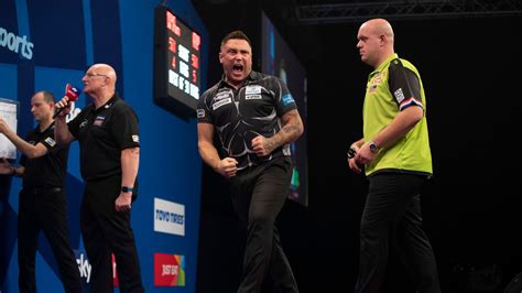 Grand Slam Of Darts Gerwyn Price Beats Michael Van Gerwen In Semi