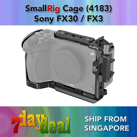 SmallRig Cage For Sony FX30 FX3 4183 Shopee Singapore