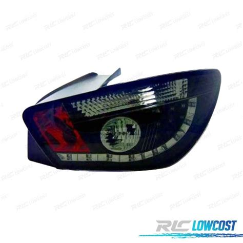 Farolins Traseiros Led Para Seat Ibiza P Preto Escure