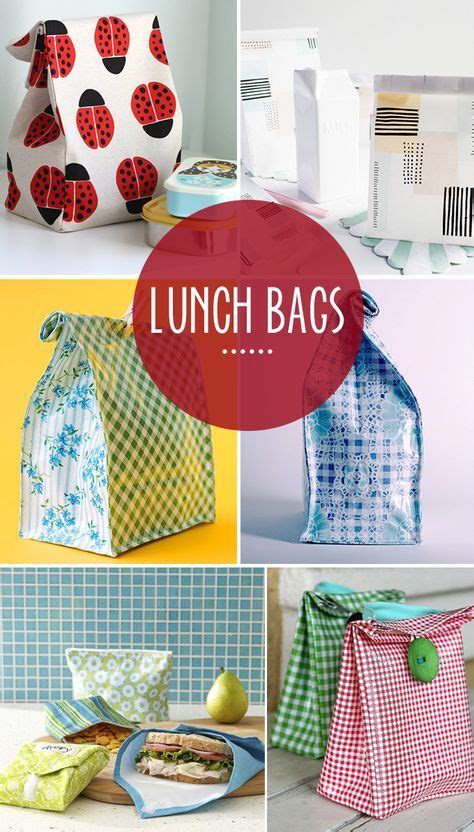 Lunch Bags Para Volver Al Tupper Con Una Sonrisa Bolsas Merienda