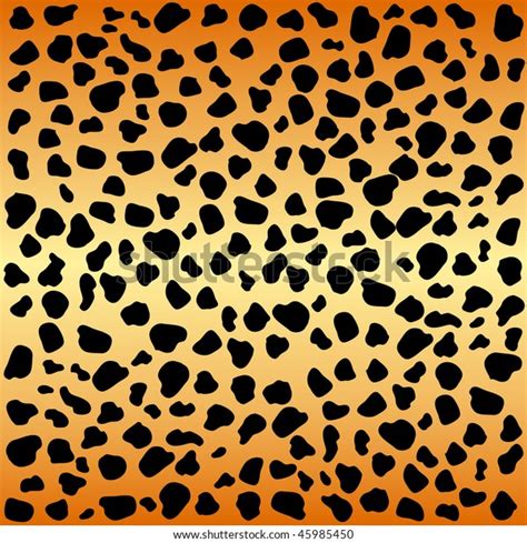 Animal Cheetah Spots Pattern Stock Illustration 45985450