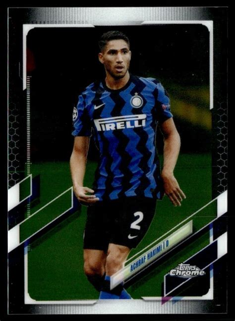 2020 21 Topps Chrome UEFA Champions League 31 Achraf Hakim