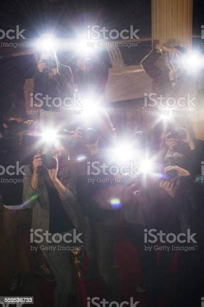 Paparazzi Photographers At Red Carpet Event Stock Photo Download