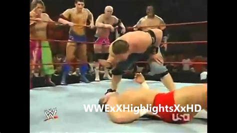 Randy Orton And John Cena Vs Raw Roster Highlights Hd Wwe Raw 3 17 08 Youtube