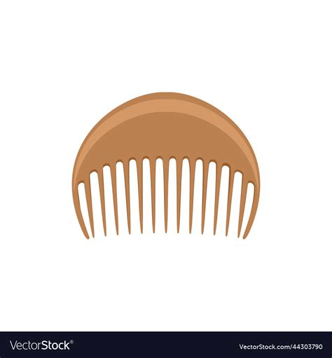 Cartoon Hair Brushes Hair Care Plastic Hair Combs Vector Image