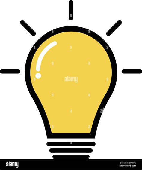 Pop light bulb icon. Ideas, tips, inspiration. Editable vector Stock Vector Image & Art - Alamy