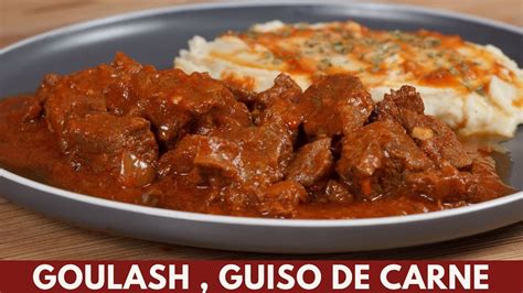 Goulash guiso de carne de res suave fácil y muy sabroso Katastrofa