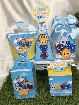 Caixas No Tema Bolofofos Compre Produtos Personalizados No Elo