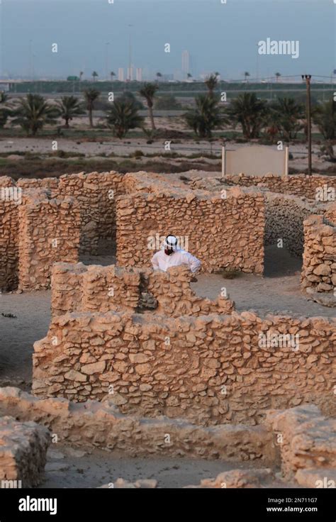 In This Picture Taken July Bahraini Archaeologist Abdul Aziz