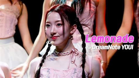 240601 드림노트 유아이 Lemonade 레모네이드 직캠 [dreamnote Youi Fancam] Dreaming In