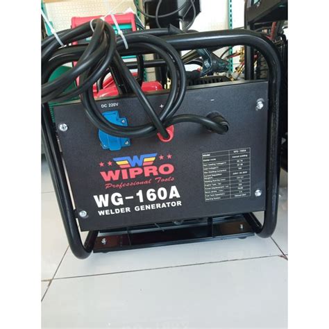 jual mesin las generator  ampere wipro wg  shopee indonesia